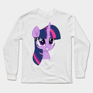 Twilight Sparkle portrait Long Sleeve T-Shirt